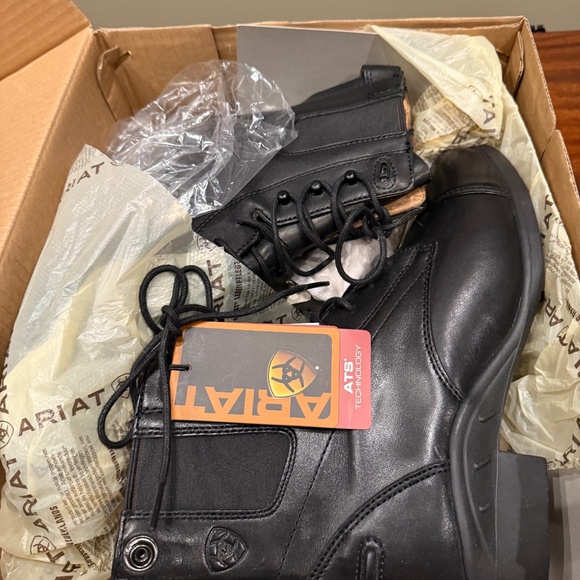 Ariat Performer Zip Paddock Riding Boots Black 8 medium NWT - Picture 4 of 8